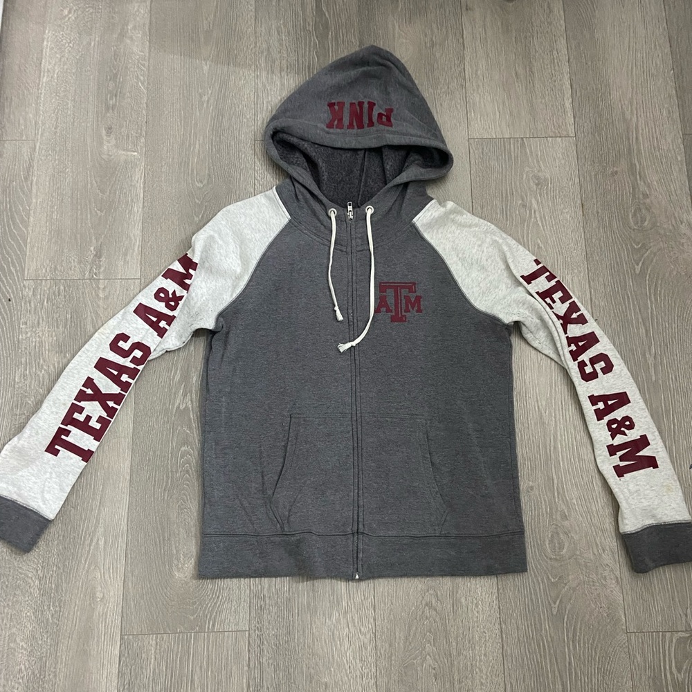 PINK Texas A&M Zip up